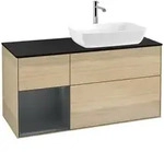 Villeroy und Boch Finion Waschtischunterschrank F802HGPC 120cm, Abdeckplatte...