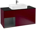 Villeroy und Boch Finion Waschtischunterschrank F412HGHB 120cm, Abdeckplatte...
