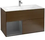Villeroy und Boch Finion Waschtischunterschrank F030GKGN 99,6x59,1x49,8cm, Regal