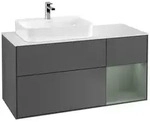 Villeroy und Boch Finion Waschtischunterschrank F401GMGK 120cm, Abdeckplatte...