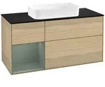 Villeroy und Boch Finion Waschtischunterschrank F292GMPC 120cm, Abdeckplatte...