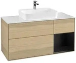 Villeroy und Boch Finion Waschtischunterschrank F421PDPC 120cm, Abdeckplatte...