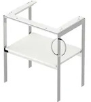 Duravit White Tulip Waschtisch-Konsole WT4543R3636 68,4 x 45 cm, Wei&szlig;...