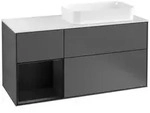 Villeroy und Boch Finion Waschtischunterschrank F271PDGK 120cm, Abdeckplatte...