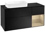 Villeroy und Boch Finion Waschtischunterschrank F282PCPD 120cm, Abdeckplatte...