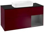 Villeroy und Boch Finion Waschtischunterschrank F302GKHB 120cm, Abdeckplatte...