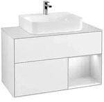 Villeroy und Boch Finion Waschtischunterschrank F121MTGF 100cm, Abdeckplatte...