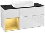 Villeroy und Boch Finion Waschtischunterschrank F702HFMT 120x60,3x50,1cm, Regal...