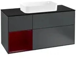 Villeroy und Boch Finion Waschtischunterschrank F292HBHG 120cm, Abdeckplatte...