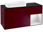 Villeroy und Boch Finion Waschtischunterschrank F282MTHB 120cm, Abdeckplatte...