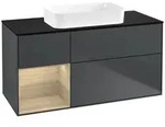 Villeroy und Boch Finion Waschtischunterschrank F702PCHG 120x60,3x50,1cm, Regal...