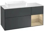Villeroy und Boch Finion Waschtischunterschrank F281PCHG 120cm, Abdeckplatte...