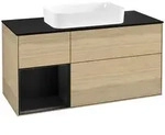 Villeroy und Boch Finion Waschtischunterschrank F292PDPC 120cm, Abdeckplatte...