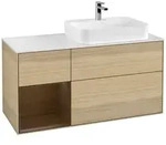 Villeroy und Boch Finion Waschtischunterschrank F391GNPC 120cm, Abdeckplatte...