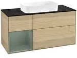 Villeroy und Boch Finion Waschtischunterschrank F702GMPC 120x60,3x50,1cm, Regal...
