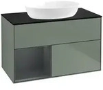 Villeroy und Boch Finion Waschtischunterschrank FA12HGGM 100cm, Abdeckplatte...