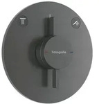 hansgrohe DuoTurn S Mischer 75418340 Unterputz, f&uuml;r 2 Verbraucher, brushed...