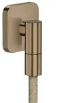 hansgrohe AXOR Wandanschluss 36739140 softsquare G1/2" Brushed Bronze