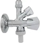 AquaCraft Kombi-Eckventil selbstdichtend 3/8" YRBA61001000120 mit...