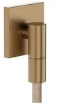hansgrohe AXOR Wandanschluss 36738140 eckig G1/2" Brushed Bronze