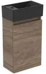 Ideal Standard Eurovit Plus M&ouml;bel-Handwaschbecken-Paket R0579Y9 Nussbaum...