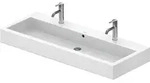 Duravit Vero Waschtisch 0454120024 120 x 47 cm, weiss, 2 Hahnl&ouml;cher, mit &Uuml;berlauf