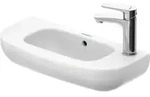 Duravit D-Code Waschtisch 0706500008 50 x 22 cm, Hahnloch rechts, weiss
