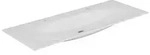 Keuco Keramik Doppel Waschtisch 31160311402 Edition 11, 1405 x 17 x 538 mm, weiss