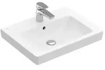 Villeroy und Boch Subway 2.0 Waschtisch 711355R1 55x44cm, wei&szlig; C-plus, mit...