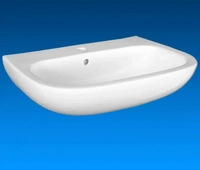 Duravit 2310550000, Duravit D-Code Waschtisch 2310550000 55 cm, mit &Uuml;berlauf...
