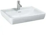 LAUFEN Pro A Waschtisch 8189520001041 60 x 48 cm, weiss, &Uuml;berlauf, 1 Hahnloch