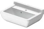 Duravit Starck 3 Waschtisch 0300500000 50 x 36 cm, weiss, mit &Uuml;berlauf und...
