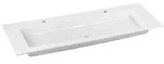 Keuco Royal 60 Keramik Waschtisch 32160311402 140,5x53,8cm, we, m. 2 HL, ohne