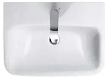 Duravit DuraStyle Waschtisch 2319600000 60 x 44 cm, weiss, mit Hahnloch und &Uuml;berlauf