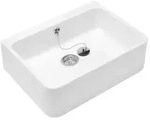 Villeroy & Boch Sp&uuml;lbecken O.novo 632200R1 59,5x20x50cm, mit &Uuml;berlauf,weiss...