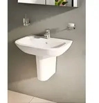 VitrA S20 Waschtisch 5503L003-0001 60 x 46 cm, wei&szlig;, &Uuml;berlauf/Hahnloch mittig