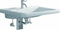 Geberit 128667600, Geberit Renova Comfort Waschtisch 128667600 65 x 55 cm, weiss