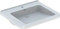 Geberit 128665600, Geberit Renova Comfort Waschtisch 128665600 65 x 55 cm, weiss,