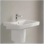 Villeroy und Boch Subway 2.0 Waschtisch 71136001 600 x 470 x 155 mm, Wei&szlig; Alpin, mit