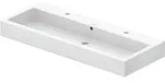 Duravit Vero Waschtisch 0454120026 120x47cm, weiss, geschliffen, 2 Hahnl&ouml;cher