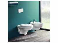 Villeroy & Boch O.Novo WC Combi Pack 5660HRR1 weiss Ceramicplus, DirectFlush WC...