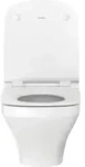 Duravit DuraStyle Wand WC Tiefsp&uuml;ler 25380900001 sp&uuml;lrandlos, weiss, wondergliss