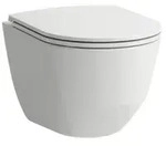 LAUFEN Pro Wand-Tiefsp&uuml;l-WC H8209654000001 wei&szlig; LCC, sp&uuml;lrandlos, Ausladung 49cm