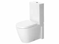 Duravit Starck 2 Stand-Tiefspül-WC-Kombination 2145090000 37x63cm, 4,5 l,