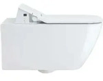 Duravit Happy D.2 Wand Tiefsp&uuml;l WC 25505900001 weiss wondergliss, f&uuml;r SensoWash