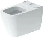 Duravit Happy D.2 Stand Tiefsp&uuml;l WC 21340900001 Abgang f&uuml;r Vario Anschluss Set,