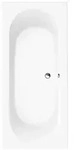Villeroy und Boch O.novo Rechteck-Badewanne UBA180CAS2V-01 180x80cm, wei&szlig;,...