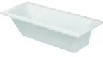 Duravit Badewanne D-Code 700096000000000 Einbauversion, Ablauf Fu&szlig;seite, weiss