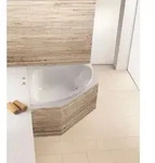 Hoesch Spectra Eck Badewanne 3653.010 140 x 140 cm, weiss, Einbauversion