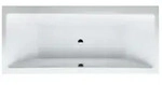 LAUFEN Pro Badewanne 2329500000001 180 x 80 cm, ohne Fu&szlig;gestell, wei&szlig;, Einbau